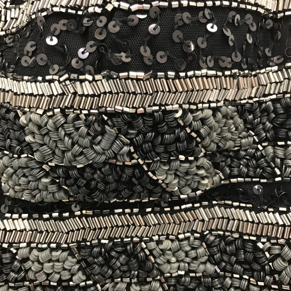 Adrianna Papell Beaded Georgette Gown - Picture 7 of 7